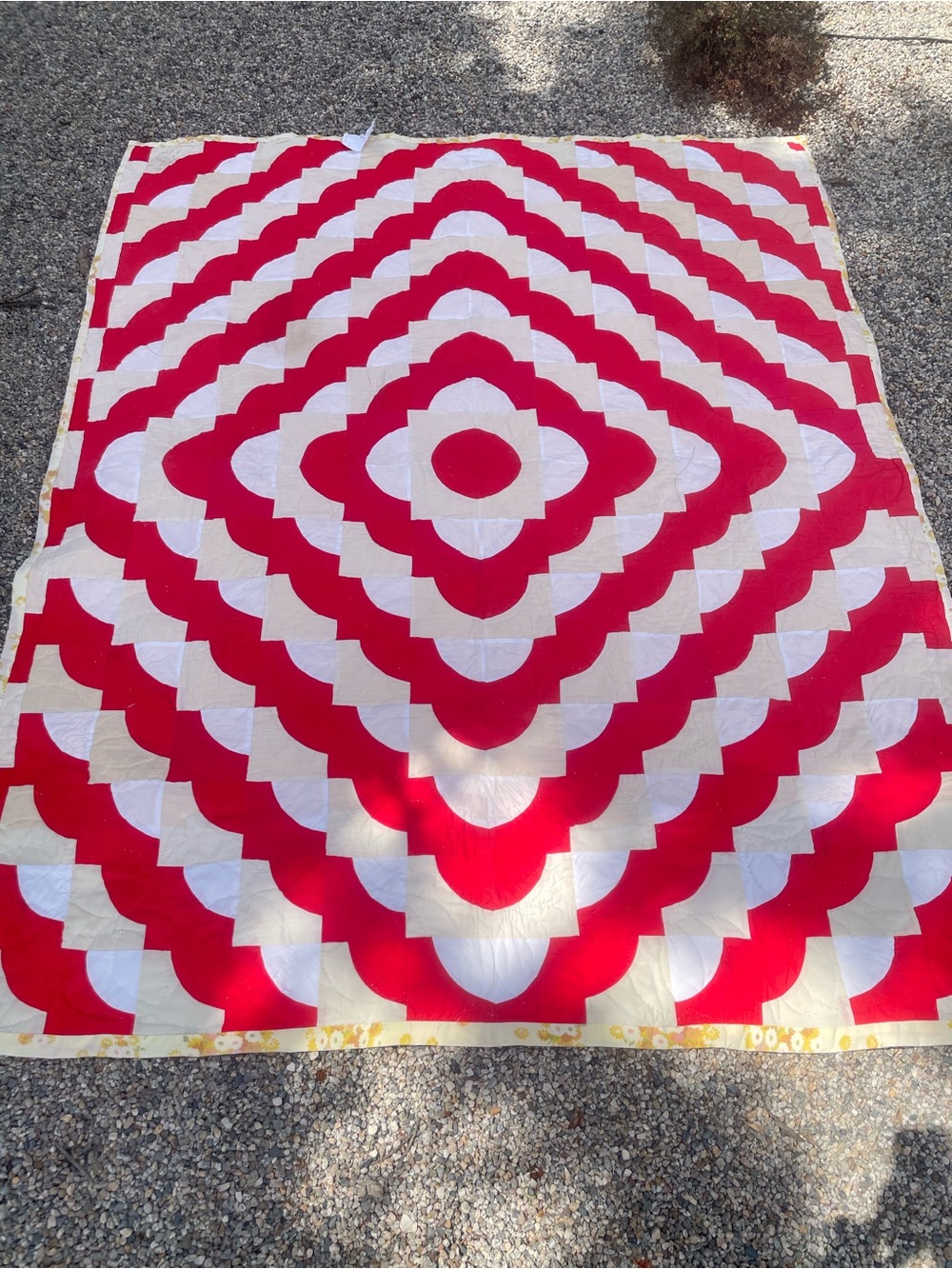 MCM “Friendship Quilt" hand-pieced and hand-quilted between 1977 and 1982 66x80”